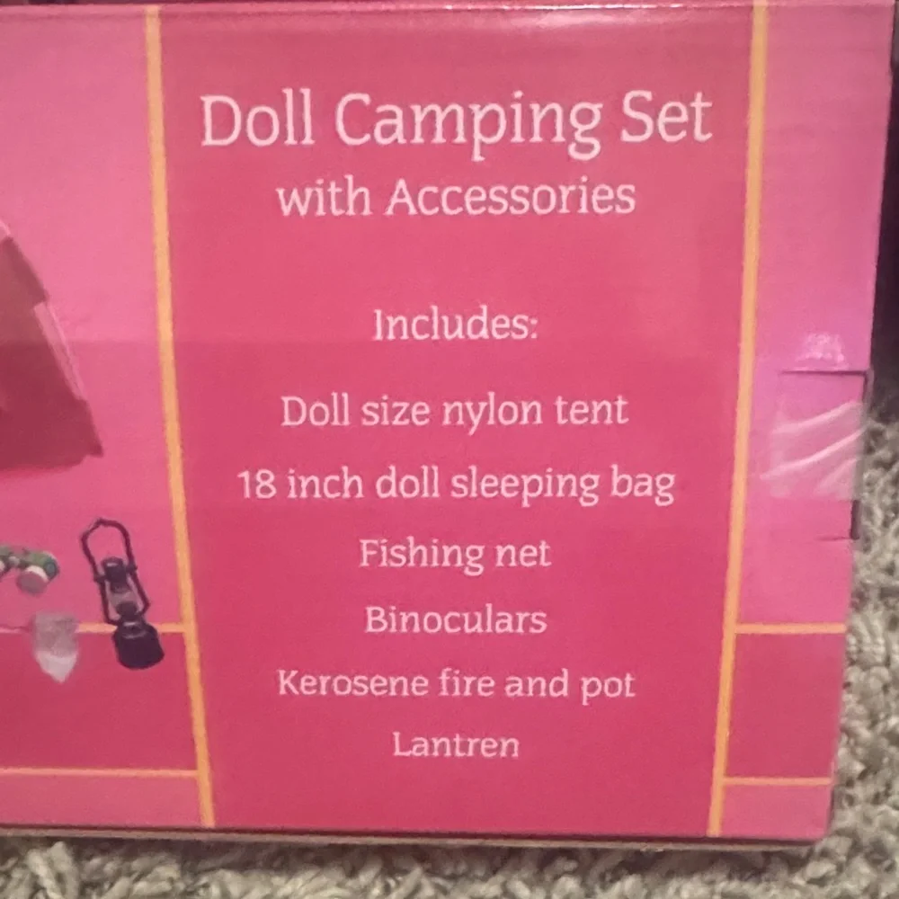 Pink Doll Camping Adventure Set - Picture 3 of 5